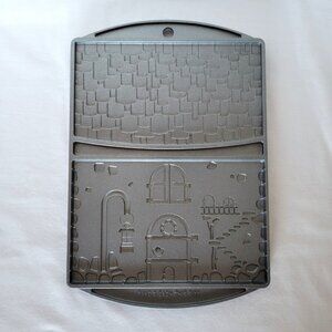 Cast Iron Gingerbread House Mold Double Sided Christmas Holiday